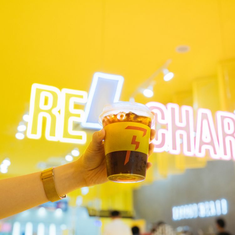 Flash Coffee @ Tops Market Zeer Rangsit